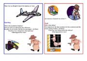 English Worksheet: Cluedos to solve