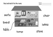 English Worksheet: read and match