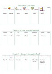 English Worksheet: PENCIL UP