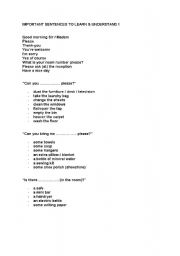 English Worksheet: Hotel workers vocabulary