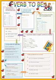 English Worksheet: Verb To be