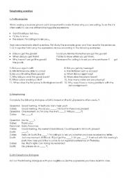 English worksheet: telephone