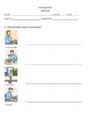 English worksheet: Past Simple