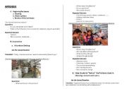 English Worksheet: SPEAKING LESSON PLAN