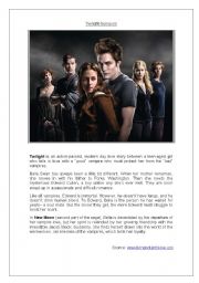 English Worksheet: Vampire Love