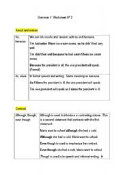 English Worksheet: LINKERS