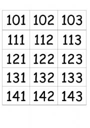 English Worksheet: Large Numbers