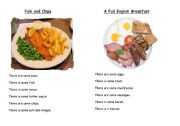 English Worksheet: British Dishes Pairwork