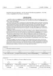 Vocabulary using Context Clues