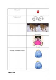 English worksheet: teste