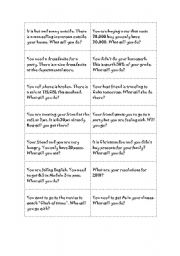 English Worksheet: Will to show willingness
