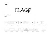 English Worksheet: Flags  - Countries