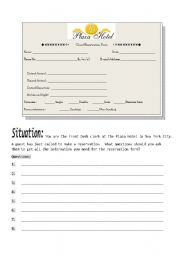 Hotel Reservation Form