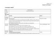 English worksheet: esl lesson plan for studing abroad