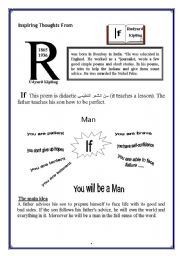 English Worksheet: if 