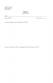 English worksheet: TEST