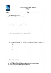 English Worksheet: Teacher