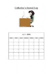 English Worksheet: Journal Log