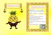 English Worksheet: FRUITS BOOKLET (2) (B/W included)