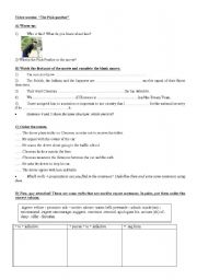 English worksheet: Pink Panther 2 - Reported Speech