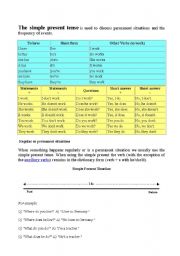 English Worksheet: Tenses