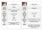 English Worksheet: identity card tony parker