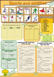 Sports and abilities 1/3