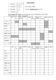 English Worksheet: battleship