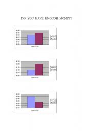 English worksheet: DO YOU HAVE ENOUGH MONEY?