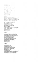 English Worksheet: Simple Past Tense