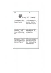 English worksheet: word problem