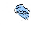 English Worksheet: Weather Flashcards