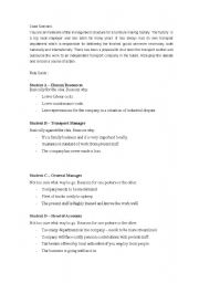 English Worksheet: Negotiation Roleplays