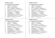 English Worksheet: profesions