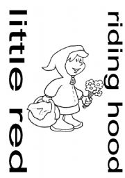 English Worksheet: Little Red Riding Hood