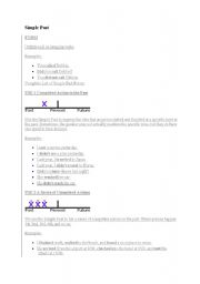 English worksheet: past simple and past progressive tense