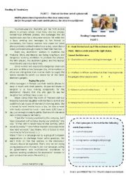 English Worksheet: Mobile Phones - 