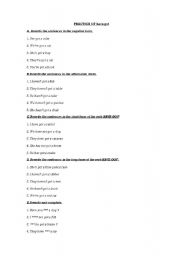 English worksheet: Practice of the present tense of the verb have got