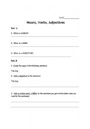 English worksheet: Worksheet for Speech