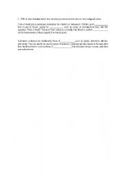 English Worksheet: FILL IN THE BLANKS HALLOWEEN