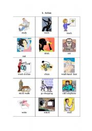 English Worksheet: Action 1 (Series)