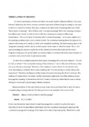 English Worksheet: useful for ELTs