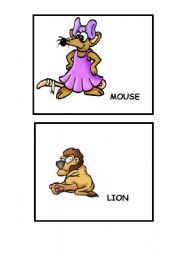 English Worksheet: ANIMALS...