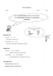 English Worksheet: Past Participle