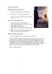 English Worksheet: The lovely bones movie