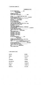 English Worksheet: behind blue eyes