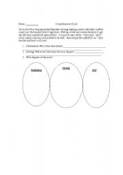 English worksheet: Comprehension Check