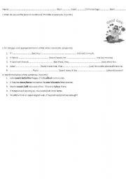 English worksheet: Second conditional