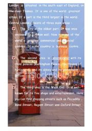 English Worksheet: London 1