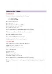 English worksheet: Conditionals revision